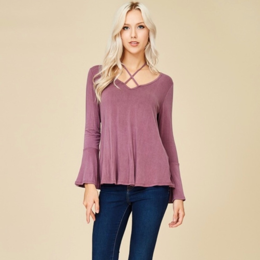 Long Sleeve Bell Top